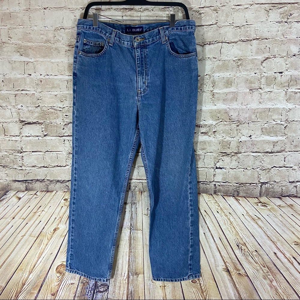 L.A. Blues medium wash jeans size 14